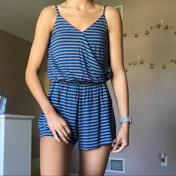 american eagle white romper